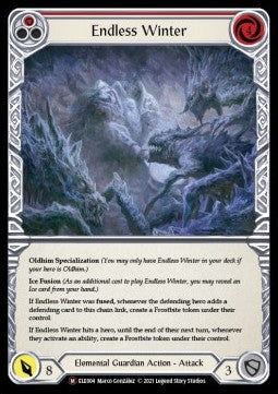 Endless Winter (Rainbow Foil) - Tales of Aria - Unlimited (Majestic) [ELE-U-ELE004]