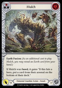 Mulch (Red) (Rainbow Foil) - Tales of Aria - Unlimited (Common) [ELE-U-ELE019]