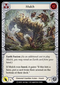 Mulch (Blue) (Rainbow Foil) - Tales of Aria - Unlimited (Common) [ELE-U-ELE021]