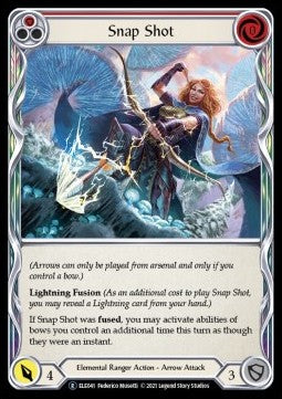 Snap Shot (Red) (Normal) - Tales of Aria - Unlimited (Rare) [ELE-U-ELE041]