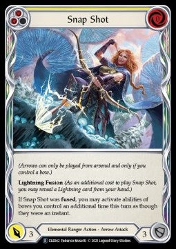 Snap Shot (Yellow) (Rainbow Foil) - Tales of Aria - Unlimited (Rare) [ELE-U-ELE042]