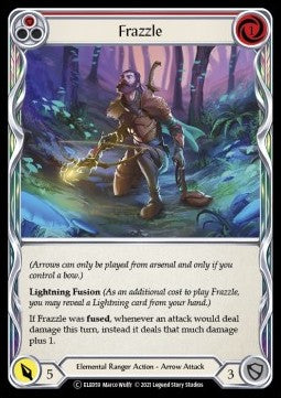 Frazzle (Red) (Rainbow Foil) - Tales of Aria - Unlimited (Common) [ELE-U-ELE059]