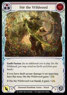 Stir the Wildwood (Red) (Normal) - Tales of Aria - Unlimited (Common) [ELE-U-ELE082]