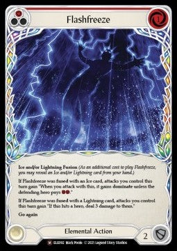 Flashfreeze (Rainbow Foil) - Tales of Aria - Unlimited (Majestic) [ELE-U-ELE092]