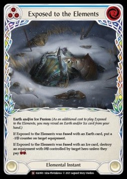 Exposed to the Elements (Rainbow Foil) - Tales of Aria - Unlimited (Majestic) [ELE-U-ELE093]