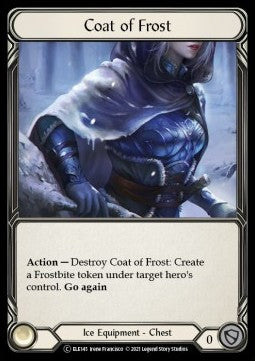 Coat of Frost (Rainbow Foil) - Tales of Aria - Unlimited (Common) [ELE-U-ELE145]