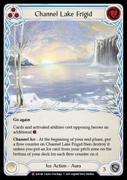 Channel Lake Frigid (Rainbow Foil) - Tales of Aria - Unlimited (Majestic) [ELE-U-ELE146]