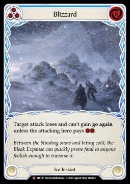 Blizzard (Rainbow Foil) - Tales of Aria - Unlimited (Majestic) [ELE-U-ELE147]