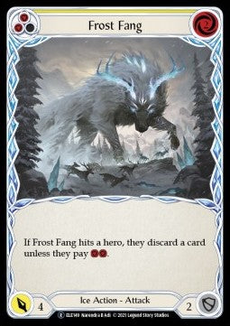 Frost Fang (Yellow) (Normal) - Tales of Aria - Unlimited (Rare) [ELE-U-ELE149]