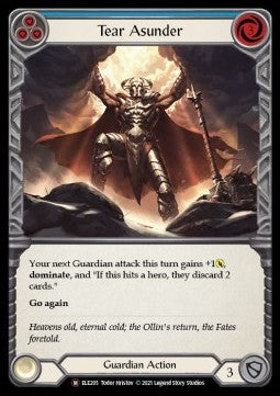 Tear Asunder (Rainbow Foil) - Tales of Aria - Unlimited (Majestic) [ELE-U-ELE205]