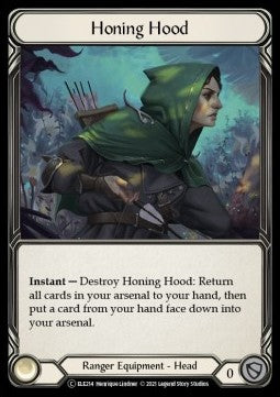 Honing Hood (Rainbow Foil) - Tales of Aria - Unlimited (Common) [ELE-U-ELE214]