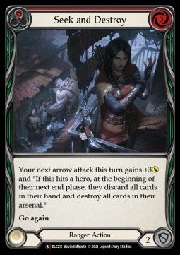 Seek and Destroy (Rainbow Foil) - Tales of Aria - Unlimited (Majestic) [ELE-U-ELE215]