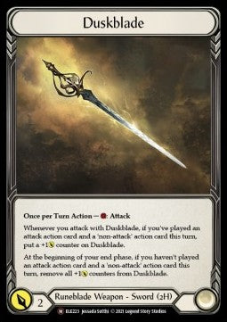Duskblade (Rainbow Foil) - Tales of Aria - Unlimited (Majestic) [ELE-U-ELE223]