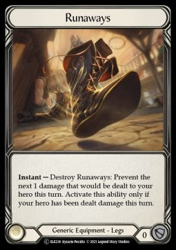 Runaways (Rainbow Foil) - Tales of Aria - Unlimited (Common) [ELE-U-ELE236]