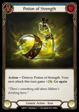 Potion of Strength (Cold Foil) - FAB Promos (Promo) [FAB-013]