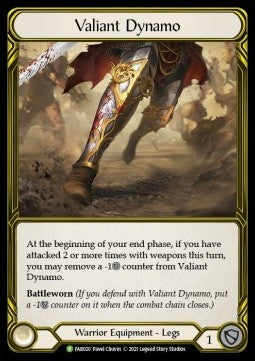 Valiant Dynamo (Cold Foil Golden) - FAB Promos (Promo) [FAB-020]