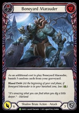 Boneyard Marauder (Rainbow Foil) - FAB Promos (Promo) [FAB-023]
