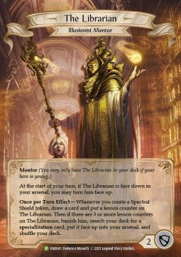The Librarian (Rainbow Foil) - FAB Promos (Promo) [FAB-043]
