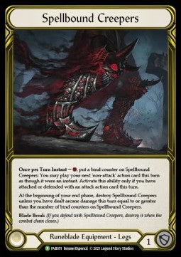 Spellbound Creepers (Cold Foil Golden) - FAB Promos (Promo) [FAB-051]