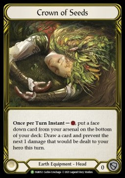 Crown of Seeds (Cold Foil Golden) - FAB Promos (Promo) [FAB-052]