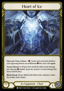 Heart of Ice (Cold Foil Golden) - FAB Promos (Promo) [FAB-053]