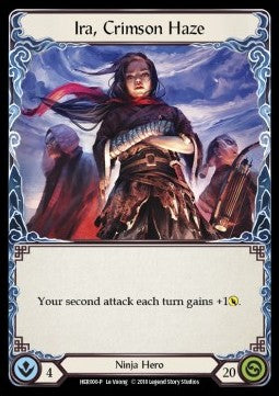 Ira, Crimson Haze (Cold Foil) - Hero Promos (Promo) [HER-000]