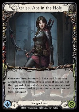 Azalea, Ace in the Hole (Cold Foil) - Hero Promos (Promo) [HER-010]