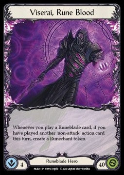 Viserai, Rune Blood (Cold Foil) - Hero Promos (Promo) [HER-011]