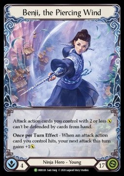 Benji, the Piercing Wind (Cold Foil) - Hero Promos (Promo) [HER-026]