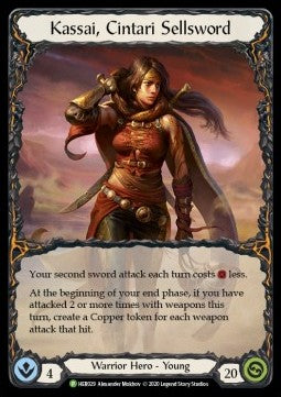 Kassai, Cintari Sellsword (Cold Foil) - Hero Promos (Promo) [HER-029]