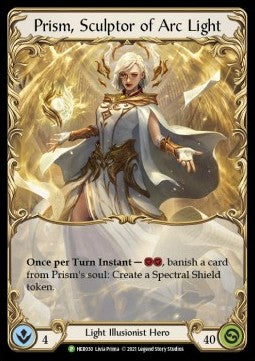 Prism, Sculptor of Arc Light (Cold Foil) - Hero Promos (Promo) [HER-030]