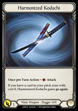Harmonized Kodachi (Cold Foil) - LGS Promos (Promo) [LGS-003]