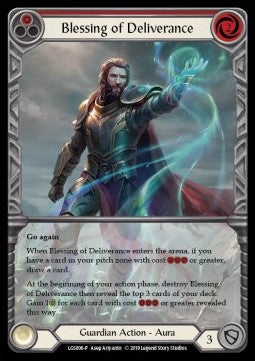 Blessing of Deliverance (Red) (Normal) - LGS Promos (Promo) [LGS-006]
