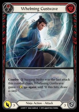 Whelming Gustwave (Red) (Normal) - LGS Promos (Promo) [LGS-007]