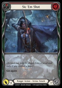 Sic 'Em Shot (Red) (Normal) - LGS Promos (Promo) [LGS-014]