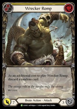 Wrecker Romp (Yellow) (Rainbow Foil) - LGS Promos (Promo) [LGS-021]