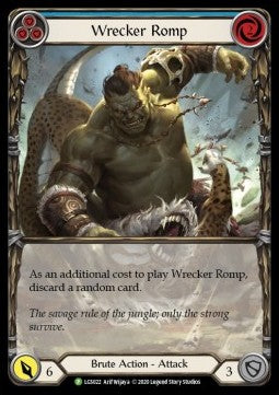 Wrecker Romp (Blue) (Rainbow Foil) - LGS Promos (Promo) [LGS-022]