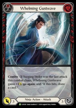 Whelming Gustwave (Red) (Rainbow Foil) - LGS Promos (Promo) [LGS-026]