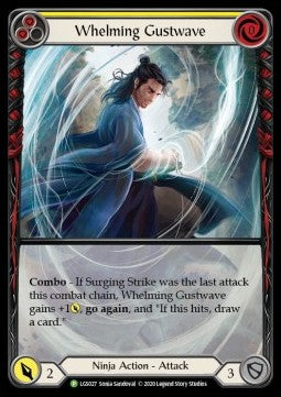Whelming Gustwave (Yellow) (Rainbow Foil) - LGS Promos (Promo) [LGS-027]