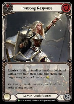 Ironsong Response (Red) (Rainbow Foil) - LGS Promos (Promo) [LGS-029]