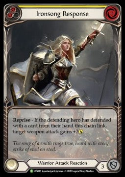 Ironsong Response (Yellow) (Rainbow Foil) - LGS Promos (Promo) [LGS-030]