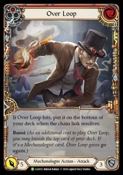 Over Loop (Red) (Rainbow Foil) - LGS Promos (Promo) [LGS-032]
