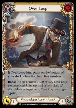Over Loop (Yellow) (Rainbow Foil) - LGS Promos (Promo) [LGS-033]