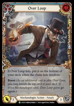 Over Loop (Blue) (Rainbow Foil) - LGS Promos (Promo) [LGS-034]
