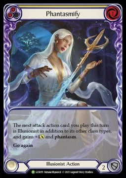 Phantasmify (Yellow) (Extended Art Rainbow Foil) - LGS Promos (Promo) [LGS-055]