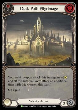 Dusk Path Pilgrimage (Red) (Extended Art Rainbow Foil) - LGS Promos (Promo) [LGS-060]