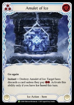 Amulet of Ice (Cold Foil) - LGS Promos (Promo) [LGS-064]