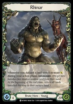 Rhinar // Harmonized Kodachi (Normal) - Welcome to Rathe - Unlimited (Token) [WTR-U-002/078]