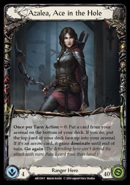 Azalea, Ace in the Hole // Azalea (Normal) - Arcane Rising - First (Token) [ARC-F-038/039]