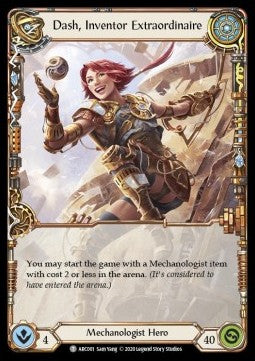 Dash, Inventor Extraordinaire // Dash (Normal) - Arcane Rising - Unlimited (Token) [ARC-U-001/002]